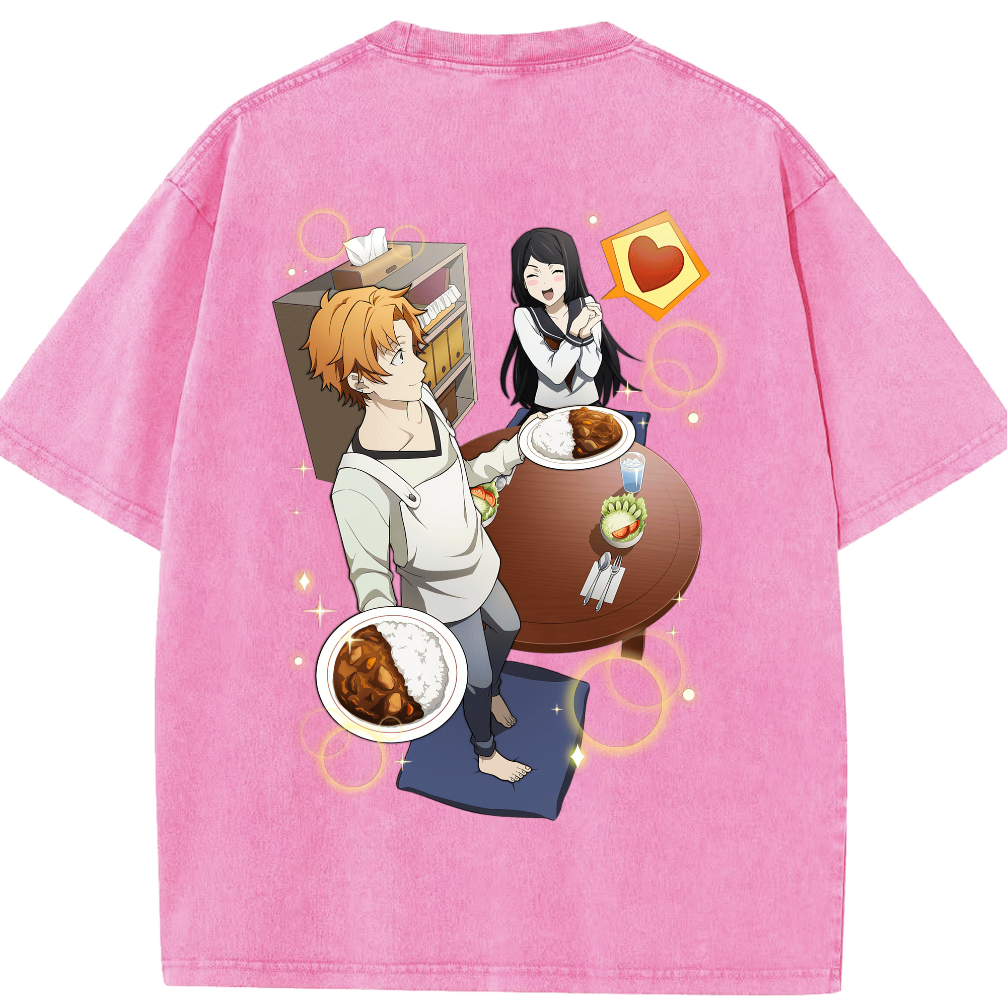 （画像用） 文豪ストレイドッグス Bungo Stray Dogs 綿100% ヴィンテージ風 半袖Tシャツ（背面プリント）